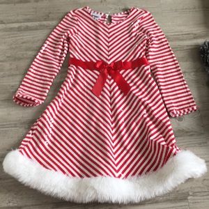 Bonnie Jean girls Christmas dress